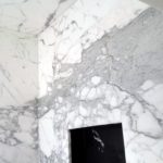 Bathroom Tile Remodeling Marble Bookmatching Palm Beach 4